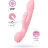 Нереалистичный вибратор SATISFYER TRIPLE OH, силикон, розовый, 24 см 4018249
