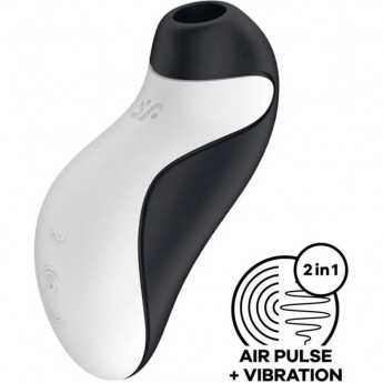 Вакуумный стимулятор SATISFYER «ORCA» с вибрацией Вакуумный стимулятор SATISFYER «ORCA» с вибрацией